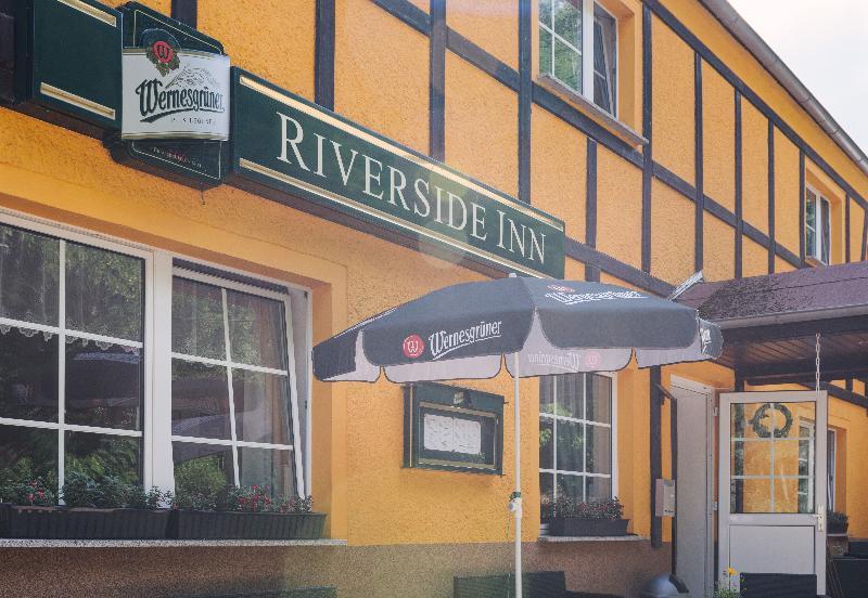 Riverside Inn Oderberg Eksteriør billede